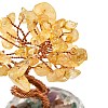 Natural Yellow Quartz Chips Tree of Life Decorations DJEW-Q010-01A-2