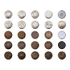  Jewelry Iron & Alloy Button Pins for Jeans BUTT-PJ0001-03-2