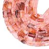 Natural Hematoid Quartz/Ferruginous Quartz  Beads Strands G-H352-A01-04-4