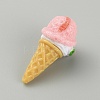 Opaque Resin Ice Cream Cabochons CRES-CJC0009-01B-2