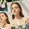 12 Pairs 4 Style Brass Stud Earrings EJEW-DC0001-08-7