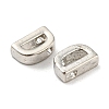 Platinum Plated Alloy Beads PALLOY-CJC0001-64P-D-2