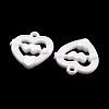 Valentine's Day Opaque Acrylic Pendants SACR-L007-042B-2