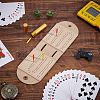 PU Outdoor Cribbage Card Game Scoreboard AJEW-WH0033-05-4