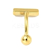 304 Stainless Steel T-Shaped Curved Barbell LS-AJEW-G041-04G-3