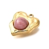 Natural Rhodonite Pendants STAS-A114-02G-2