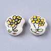 Handmade Porcelain Beads PORC-N004-24-2