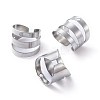 Tarnish Resistant Unisex 304 Stainless Steel Ear Cuff Findings LS-STAS-E466-10P-1
