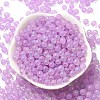 Luminous Glow in the Dark Transparent Glass Round Beads GLAA-F124-B01-4