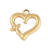 Ion Plating(IP) 304 Stainless Steel Pendants STAS-U019-08G-1
