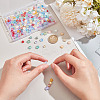 288Pcs 24 Styles Transparent & Imitation Jade & Spray Painted Glass Beads GLAA-AR0001-51-3