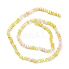 Gradient Color Electroplate Glass Bead Strands X1-GLAA-E042-02D-2