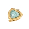 Natural Amazonite Faceted Pendants GG-CBA52DC-01A-G-2