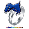 Alloy Adjustable Finger Rings for Girls FS-WG8EFB3-01-1