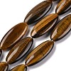 Natural Tiger Eye Beads Strands G-B078-E11-01-1