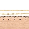 Brass Oval Link Chains Necklace for Women NJEW-P265-23G-3