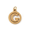 304 Stainless Steel Charms
with Jump Ring LS-STAS-R001-02G-G-1