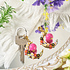 2Pcs Acrylic & Resin Imitation Pearl & Alloy Pendant Decorations HJEW-TAC0115-5
