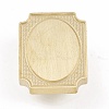 3D Embossed Photo Frame Brass Wax Seal Stamp Head AJEW-H138-01B-2