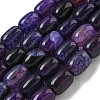 Natural Dragon Veins Agate Beads Strands G-A223-D11-01B-2
