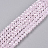 Electroplate Glass Beads Strands EGLA-A044-J1mm-A02-5