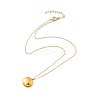 304 Stainless Steel Clear Cubic Zirconia Constellation Pendant Necklaces NJEW-R021-02G-07-4