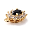 Eco-Friendly Brass Micro Pave Cubic Zirconia Charms ZIRC-C027-12G-07-RS-3