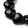 Natural Obsidian Beads Strands G-B022-37C-4