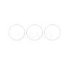 Brass Linking Rings KK-WH0045-016D-S-1