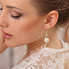 20Pcs Brass Pave Clear Cubic Zirconia Links KK-GO0001-95-7