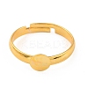 Adjustable Brass Finger Rings Components KK-WH0054-22B-G-1
