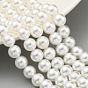 Glass Pearl Beads Strands HY-G002-01D-01-2