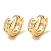 Brass Hollow Hoop Earrings EJEW-M236-01B-G-1