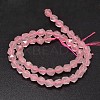 Faceted Natural Rose Quartz Beads Strands G-K066-10-8mm-3