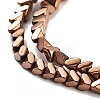 Synthetic Non-magnetic Hematite Beads Strands G-P545-J01-01A-3