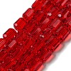 Glass Beads Strands X-GLAA-G112-01C-1