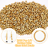  2000Pcs 6/0 Baking Paint Glass Seed Beads SEED-NB0001-84-4