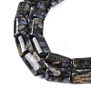 Natural Glaucophane Beads Strands G-C141-G01-01-4