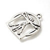 Tibetan Style Alloy Pendants FIND-G078-18AS-2