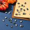 30Pcs 2 Colors Tibetan Style Alloy European Beads TIBEB-FS0001-19-7