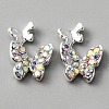 Alloy Rhinestone Cabochons MRMJ-WH0081-31S-2