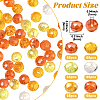 6 Strands 6 Colors Electroplate Glass Beads Strands EGLA-PA0001-08-2