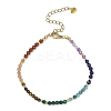 Chakra Natural Mixed Gemstone Chips Beaded Bracelets for Women BJEW-JB11631-01-2