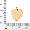 304 Stainless Steel Pendants STAS-K307-02A-G-3