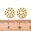 Hollow 304 Stainless Steel Charms STAS-G385-05G-03-3