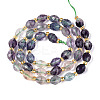 Natural Colorful Fluorite Beads Strands G-N342-35-8x6-11-3