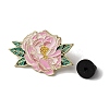 Peony Flower Enamel Pins JEWB-P050-03A-G-3