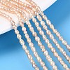 Natural Nucleated Pearl Beads Strands PEAR-N012-02O-02-1