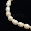 Natural Cultured Freshwater Pearl Beads Strands X-PEAR-L001-E-20-2