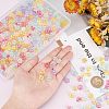 315pcs 7 colors Transparent Acrylic Beads MACR-FH0001-09-3